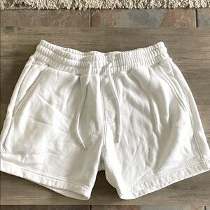 Hollister White Athletic Shorts